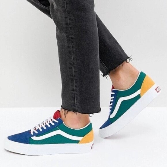 Vans Colorful Yacht Colorblock Old Skool Sneaker - Picture 1 of 11